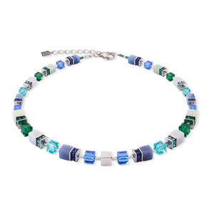 3039/10-0705 cdl big geocube blu-verde collana arg