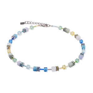 4905/10-2005 cdl geocube acqua-verde collana argen