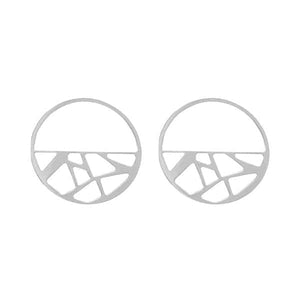 70318841600000 GIRAFE HOOP EARRINGS 43mm