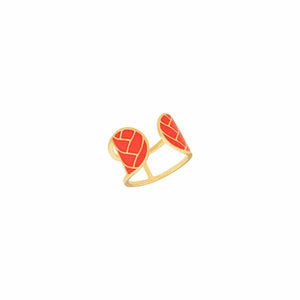 70377180117056 Anello tresse laque