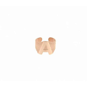 ANELETA ANELLO ARGENTO 925 LETTERA A