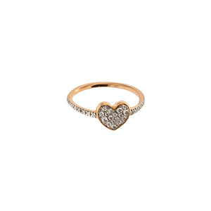 ANZ-004 CUO AU ANELLO CUORE ZIRGONI