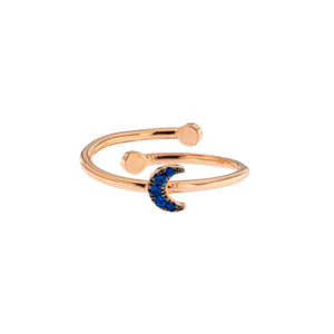ANZ022LUNA ANELLO FALANGE CON LUNA