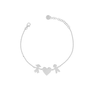 BR3SOGGBBCB BRACCIALE BIANCO BIMB  CUO BIMB