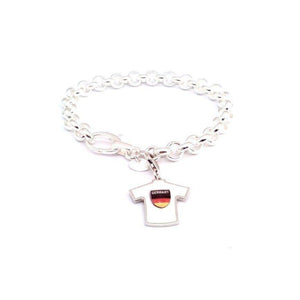 Bracciale rolò con charm squadra calcio Germania