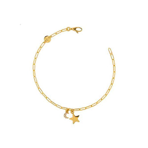 BRZ401C5AU BRACCIALE STELLA LUNA