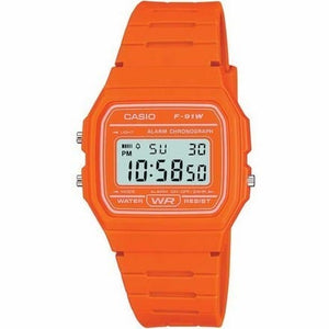 F-91WC-4A2EF CASIO ARANCIONE UK EDITION