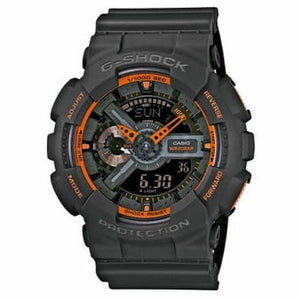 GA-110TS-1A4ER G-SHOCK NERO ARANCIO DIGI-ANALOGICO