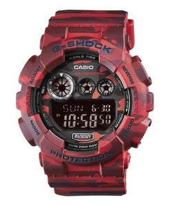 GD-120CM-4ER G-SHOCK CAMOUFLAGE ROSSO