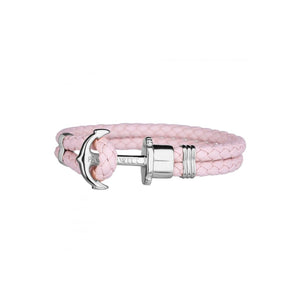 PH-L-S-PR-L PHREP SILVER LEATHER PINK