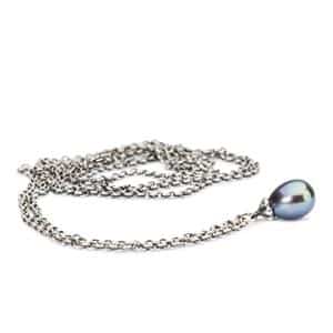 TAGFA-00060 COLLANA FANTASIA CON PERLA PAVONE 100