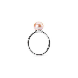 Anello perla rosa 15