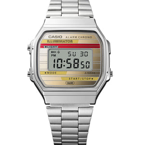 a168weha-9aef casio vintage argentato mod bisex