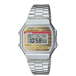 a168weha-9aef casio vintage argentato mod bisex