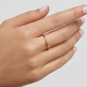 AN01-183-14 PDP BLOSSOM DAISY GOLD RING 14