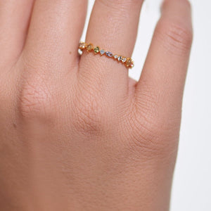 AN01-191-14 ATELIER PAPILLON GOLD RING MIS 14