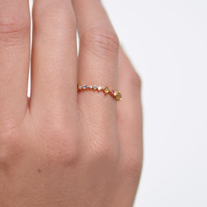 AN01-191-12 ATELIER PAPILLON GOLD RING MIS 12