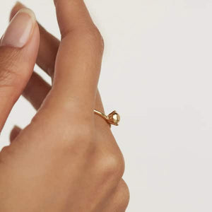 an01-422-14 Golden gem gold ring mis 14