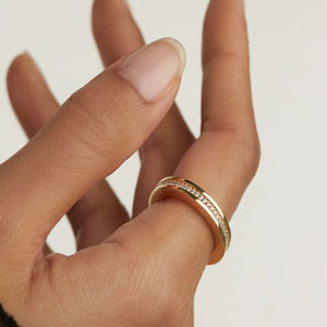 an01-630-14 anello gold infinity