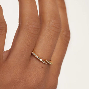 an01-805-12 Embrace gold ring mis 12