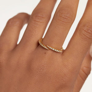 an01-805-12 Embrace gold ring mis 12