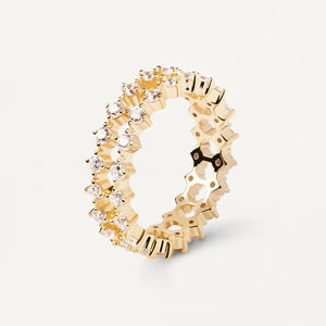 an01-882-12 Slim dumbo gold ring mis 12