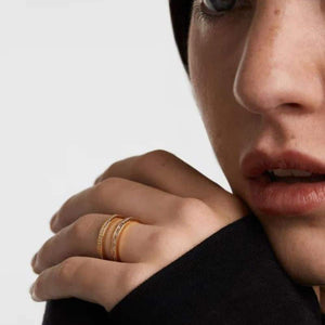Anello blanca gold