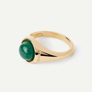 Anello avventurina verde