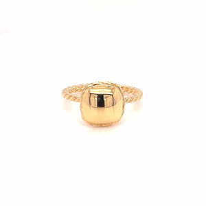 Anello in oro giallo