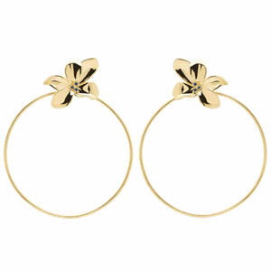 AR01-182-U BLOSSOM GOLD EARRINGS