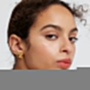 AR01-190-U BLOSSOM FLEUR GOLD EARRINGS