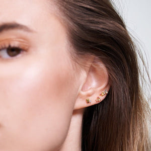 AR01-209-U ATELIER LA PALETTE GOLD EARRINGS