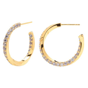 AR01-239-U PDP CAVALIER EARRINGS GOLD