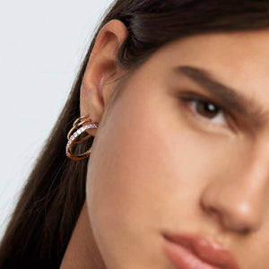 AR01-248-U PDP CAVALIER MAJESTICA EARRINGS GOLD