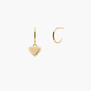 AR01-364-U PDP ENGRAVE ME L'ABSOLU EARRINGS GOLD