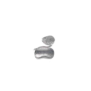 B235AN anello argento con pietre