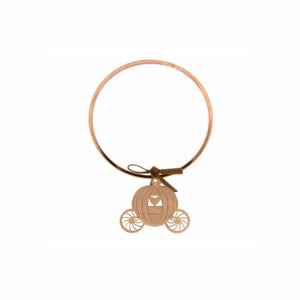 BRMONOC1 BRACCIALE RIGIDO CON CARROZZA ARGENTO 925