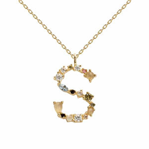 CO01-114-U I AM S GOLD NECKLACE 18KT