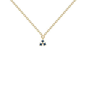 CO01-161-U BLOSSOM DAISY GOLD NECKLACE