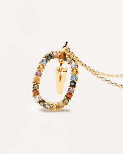 co01-281-u Co Letter V Gold