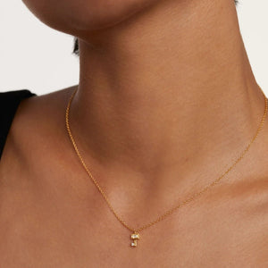 co01-486-u Key gold Necklace