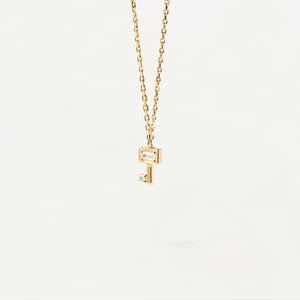 co01-486-u Key gold Necklace