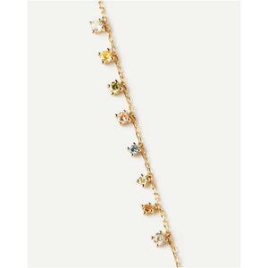 co01-839-u collana in argento dorata rainbow salsa