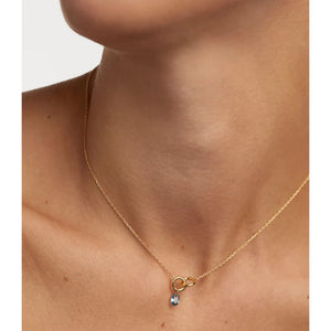 co01-842-u collana lily blu argento dorato
