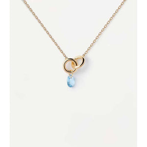 co01-842-u collana lily blu argento dorato