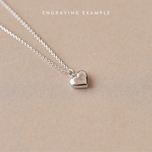 CO02-249-U PDP ENGRAVE ME L'ABSOLU NECKLACE SILVER