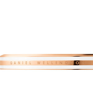 DW00400067 CLASSIC SLIM BRACELET WHITE ROSE GOLD M