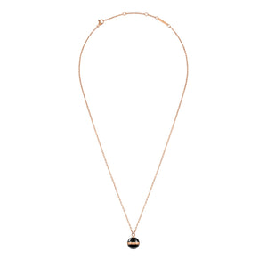 DW00400156 ASPIRATION NECKLACE ROSE GOLD BLACK
