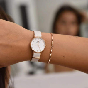 dw00400567 bracciale tennis in rose gold