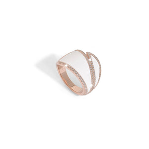 E15269-1 ANELLO IN ARGENTO 925 BAGNO ORO ROSA